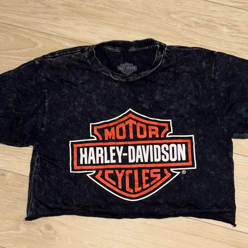 Harley-Davidson Black Tee with Logo